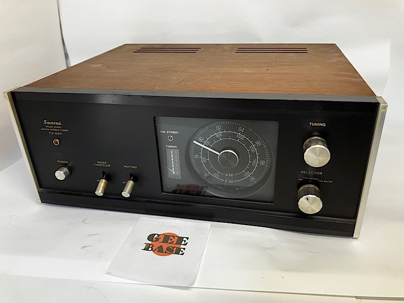 Sansui TU-666 Vintage Solid State AM/FM Stereo Tuner Audio Sansui TU-666 Vintage Solid State AM/FM Stereo Tuner Audio