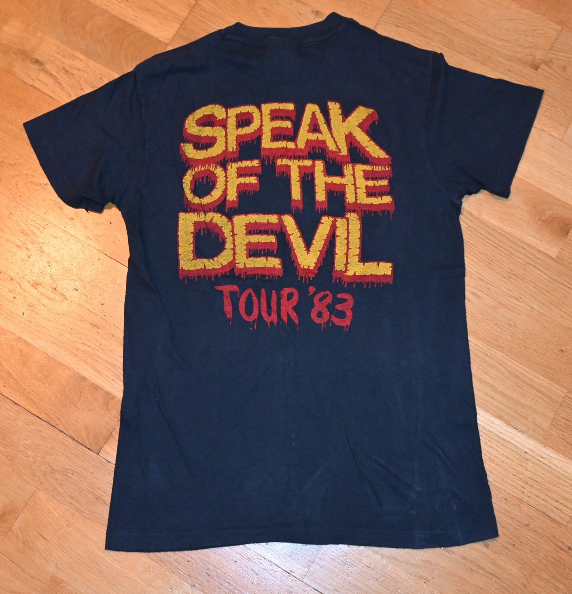 1983 OZZY OSBOURNE* vtg Rare concert tour tee shirt (S) 70's