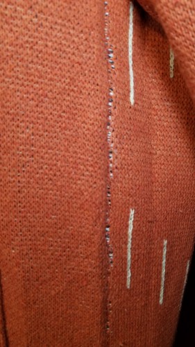 Faded Red Aztec Native American Southwest Chimayo Cossack Cardigan Sweater *READ - Picture 15 of 24