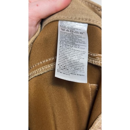 Banana Republic Brown Faux Suede High Rise Skinny Pants Tall 24/00 - Picture 5 of 5