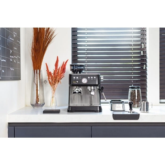 Solis Grind & Infuse Perfetta 1019 Espressomaschine in Schwarz NEU - Bild 4 von 4