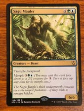 2014 Mtg Magic the Gathering Khans of Tarkir Sagu Mauler #196/269