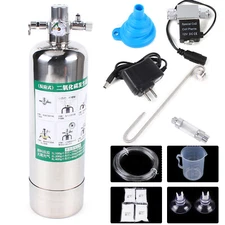NEW Aquarium Co2 Generator System Kit Carbon Dioxide Reactor Cylinder Plants DIY
