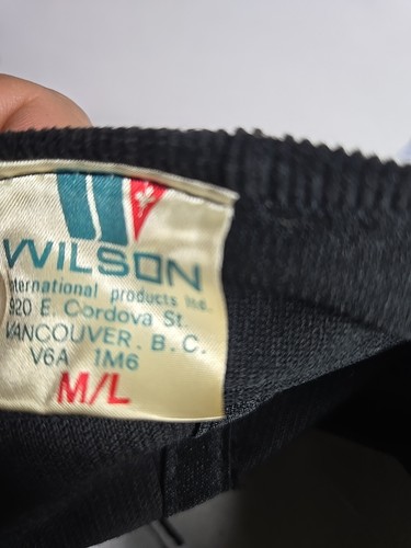 Corduroy Vancouver Canucks Vintage Snapback Hat Wilson - Picture 12 of 22