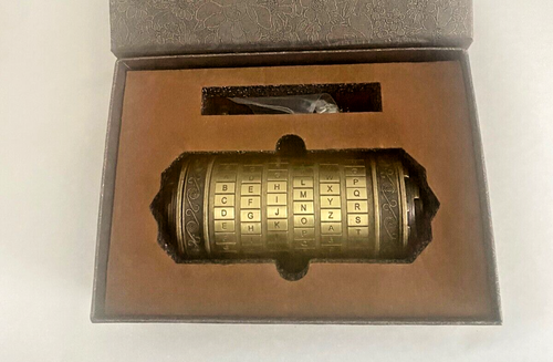 Mini Cryptex del Código Da Vinci, interesantes regalos creativos románticos de cumpleaños - Imagen 3 de 7