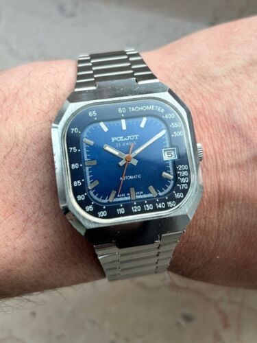 Eine seltene automatische Poljot, Original Armband, guter Zustand - Bild 8 von 8