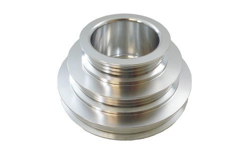 Underdrive Crank Pulley for HONDA 92-95 Civic Del Sol D15 D16 Light Weight Alum - Picture 2 of 2