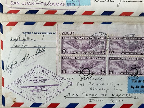 U.S.A. First Flight Airmail 1926-1929 X 5 Artikel. *290 - Bild 7 von 17