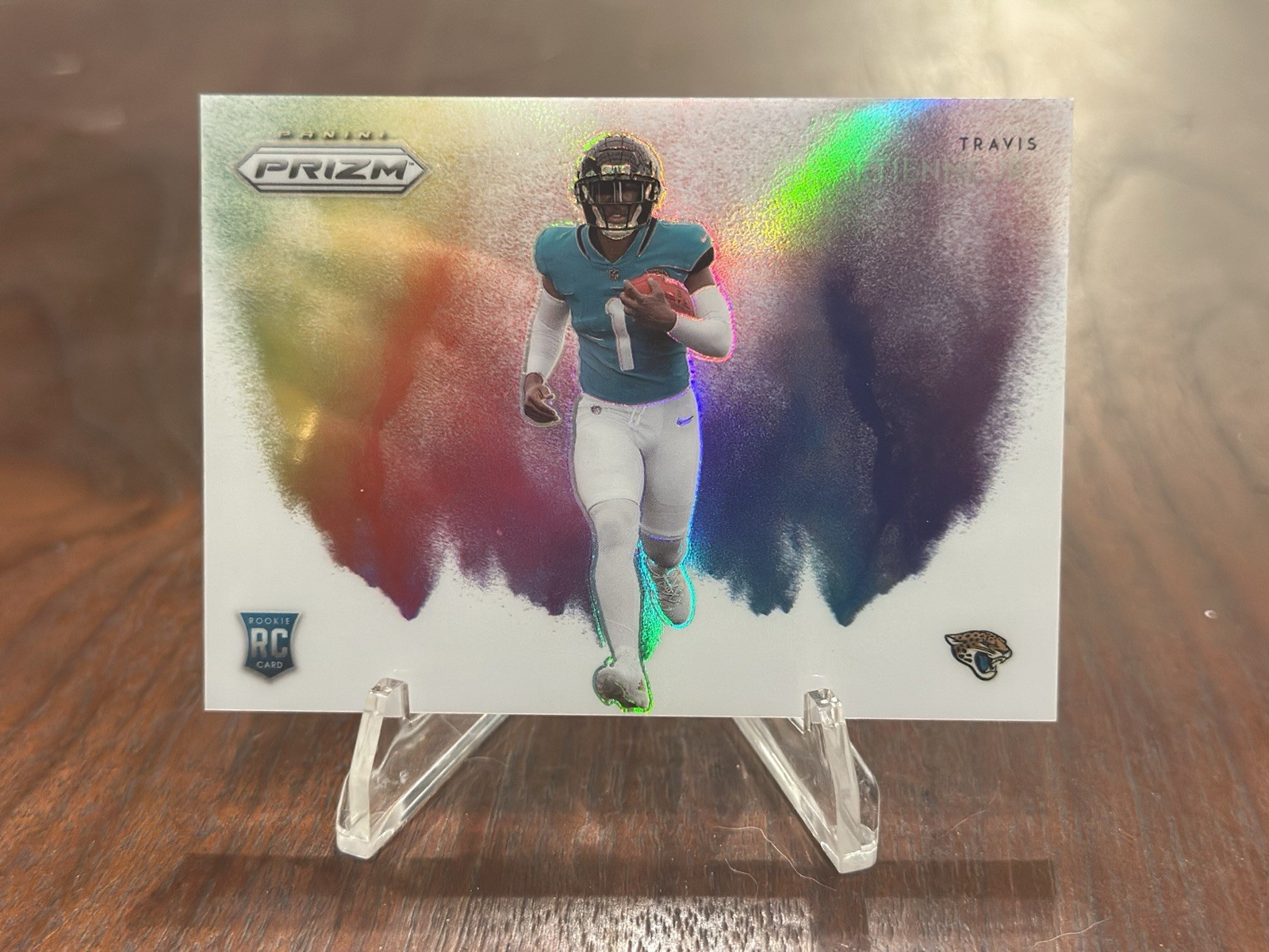 2021 Panini Prizm Travis Etienne Jr. #CB19 White Color Blast SSP Case Hit RC