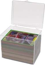 2 BCW Hinged Boxes For 150 Baseball Basketball Pokemon Trading Card / Tackle Box