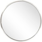 Howard Elliott Simone Silver 36" Round Wall Mirror