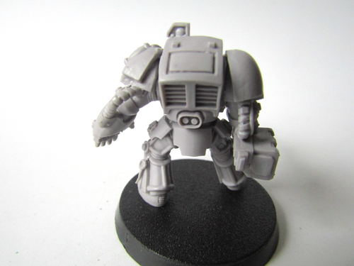 WARHAMMER 40K UNRELEASED SPACE MARINE TERMINATOR STUDIO PRE PRODUCTION RESIN - Picture 4 of 6