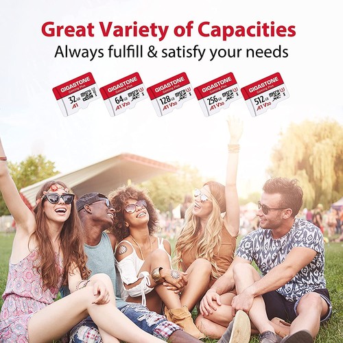 GIGASTONE Micro SD Card 128GB Nintendo Switch Confirmation Transfer speed 100MB/ - Picture 6 of 7