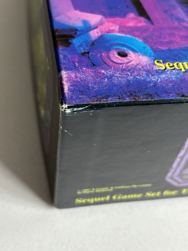 1991 NIGHTMARE II VHS Board Game Sequel Set Baron Samedi Zombie Complete - Picture 8 of 15