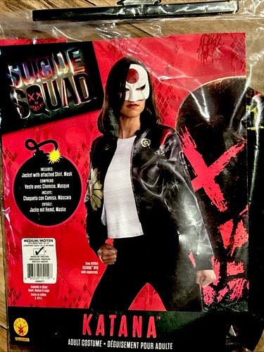 Kit Disfraz Katana Escuadrón Suicida Adulto Mediano - Imagen 2 de 4