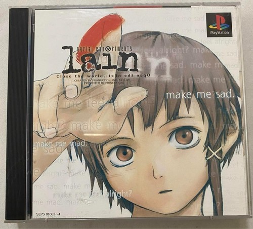 serial experiments lain PS1 game software - Picture 1 of 5