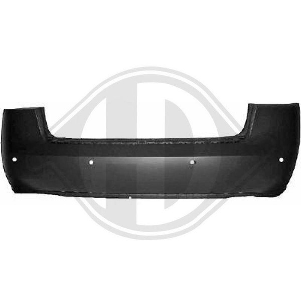 StoßFäNger Diederichs 1017155 FüR Audi FüR Fahrzeuge Mit Einparkhilfe Hinten-image
