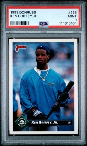 1993 Donruss #553 Ken Griffey Jr. PSA 9