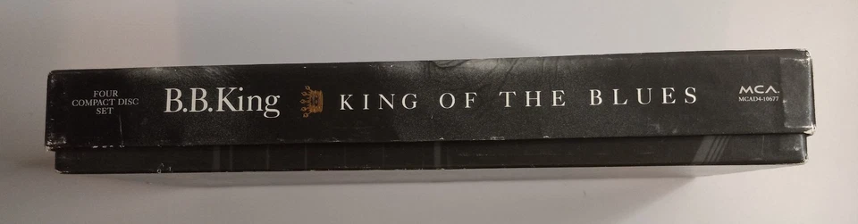 B.B. King - King of the Blues (4-Discs CD Box Set w/Booklet, 1992) MCA Records Foto 3 de 4