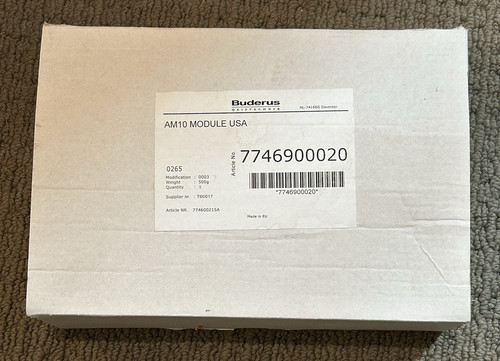 Buderus Logamax Plus BG142 AM10 Modulating Outdoor Reset Weather Module