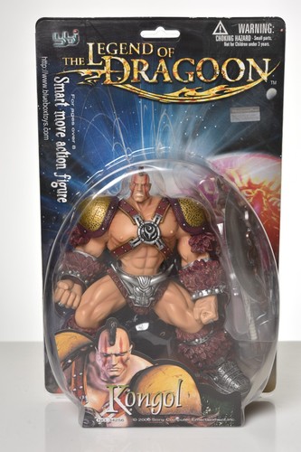 THE LEGEND OF DRAGOON KONGOL ACTION FIGURE "RARE" COLLECTIBLE BLUEBOXTOYS 2000 - Picture 2 of 5