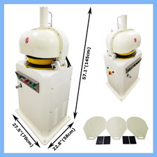 110VAutomatic Dough Divider 36Pcs Dough Rounding Machine Dough Ball Maker 20-70g