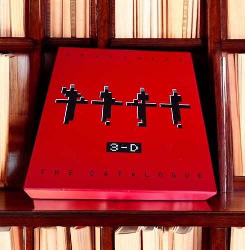 KRAFTWERK The Catalogue 3D 4-Disk Blu-ray Box Set+228 Page Book Unused Discs - Picture 2 of 13
