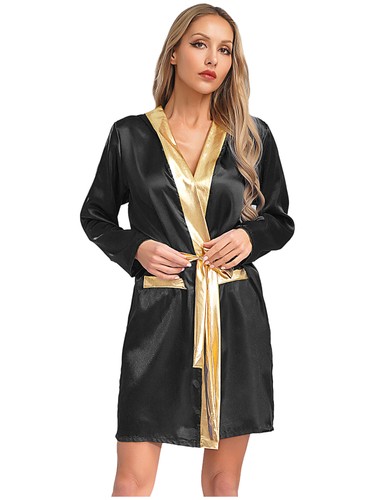 Mujer Trajes Rave Disfraz Club de Lucha Boxeo Bata Entrenamiento Capucha Capa Música - Imagen 12 de 93