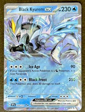 Black Kyurem ex 048/191 Ultra Rare Surging Sparks Pokemon Card TCG NM+