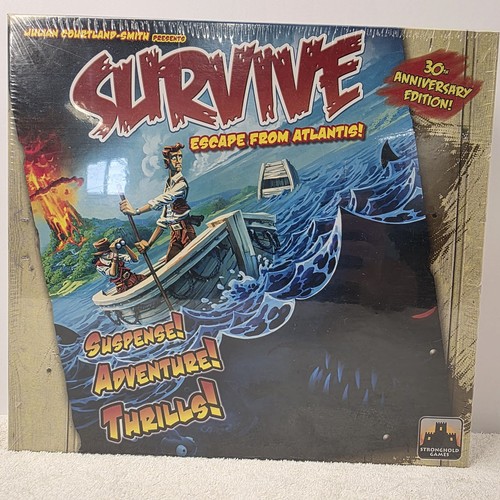 Survive Escape from Atlantis! 30th Anniversary Edition - NEW SEALED - Stronghold