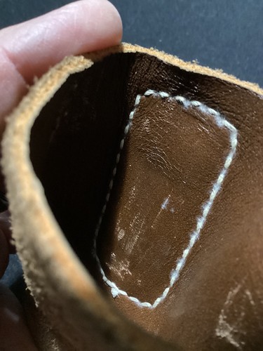 Bianchi Suede Leather Pocket Holster W/ Belt Clip Right Hand - Picture 3 of 8