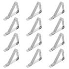 12Pcs Tablecloth Clips Heavy Duty Stainless Steel Table Cloth Cover Clamps