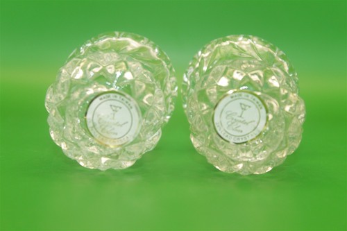 2 SOPORTES TOOHPICK CRISTAL PLOMO 2 1/4" ALTO X 1 7/8" ANCHO SIN CAJA - Imagen 2 de 2