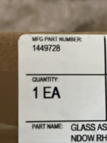 TESLA MODEL X REAR RIGHT (Passenger Side) QUARTER GLASS OEM 2016 - 2020 - Picture 4 of 4