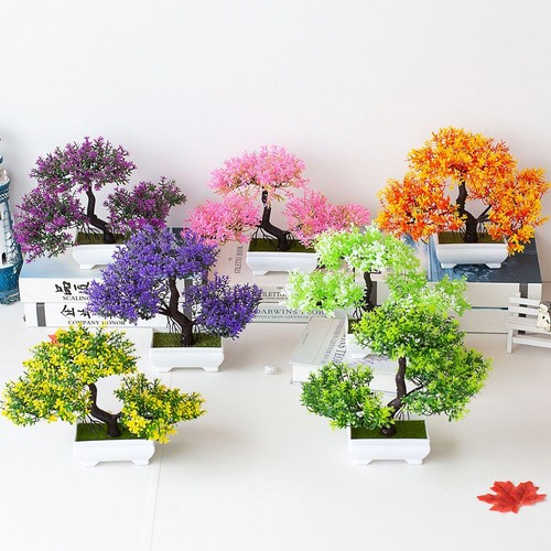 Realistic Simulation Pine Bonsai Tree for Office Room Table Decoration - Picture 2 of 41