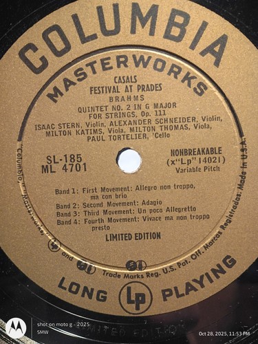 Casals Festival At Prades Limited Edition Box Set SL 185 Columbia 10LPs - Picture 5 of 23