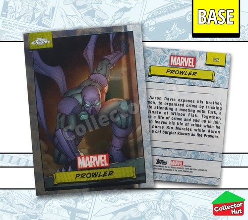 Marvel Topps Chrome 2024 Base Karten Sammlung 1-150 SIE WÄHLEN - Bild 129 von 153