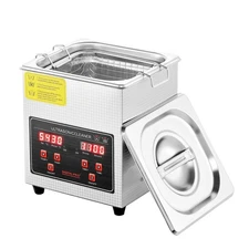Uimoso 2L Ultrasonic Cleaner with Timer Heating Machine Digital Sonic Cleaner