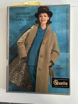 Quelle Katalog Herbst/Winter 1963/64 kartoniert.  Rarität mit Mängeln