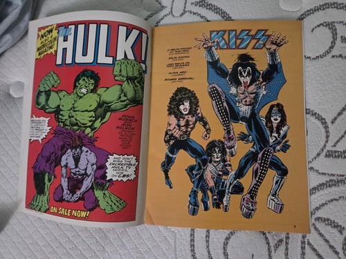 KISS 1978 MARVEL SUPER SPECIAL #5 WITH POSTER - Picture 5 of 6