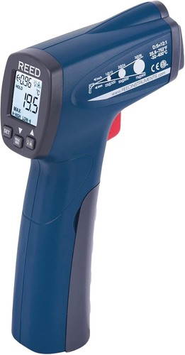 REED Instruments, R2300 Infrared Thermometer, 12:1, 752F, 400C - Picture 1 of 3