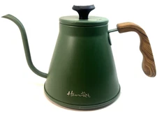 Harriet Gooseneck Stainless Steel Kettle w/Thermometer 37 fl oz Any Stovetop VGC