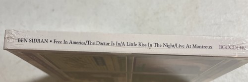 Free in America / Doctor Is in - Four Ben Sidran Albums On Two Discs Cd SEALED - Picture 4 of 4