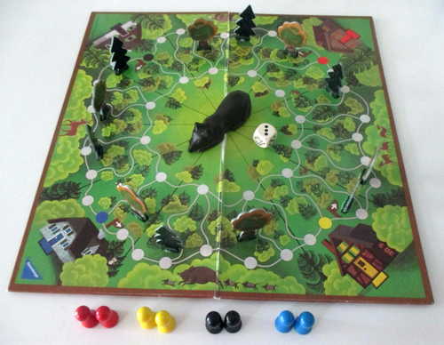VINTAGE RAVENSBURGER BEWARE OF THE WOLF BOARD GAME - 1982 - Picture 2 of 5