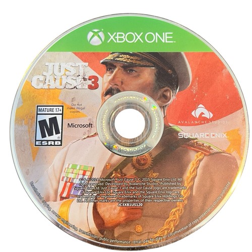 Just Cause 3 Video Game 2015 Microsoft Xbox One With Case - Picture 2 of 4