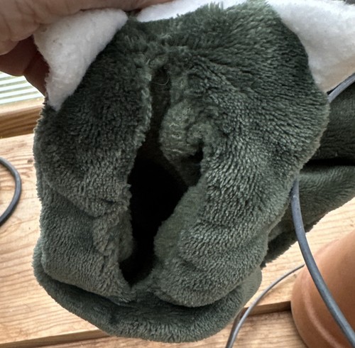 Children’s Place Green Dinosaur Zip Up One Piece Costume w/ Feet Holes 9-12M - Picture 5 of 5