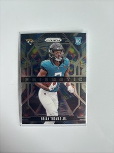2024 Panini Prizm - Prizmatic Brian Thomas Jr. #19 Silver Prizm (RC)