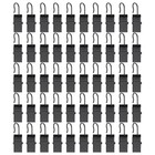 50pcs Lights Curtain Clips Steel Curtain Clip Hooks Hooks curtain clip fixator