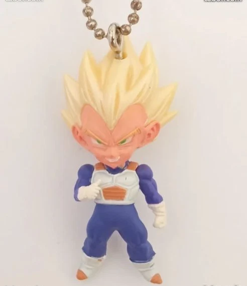 FIGURINE PORTE CLES UDM 10 BURST VEGETA DRAGON BALL Z DBZ key chain figure - Photo 1/1