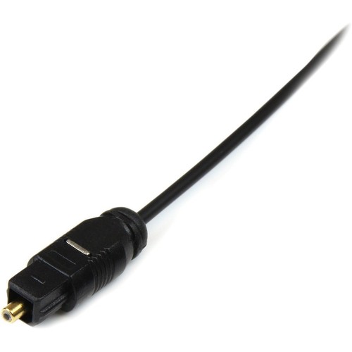 StarTech 15 ft Thin Toslink Digital Optical SPDIF Audio Cable (THINTOS15) - Picture 3 of 3